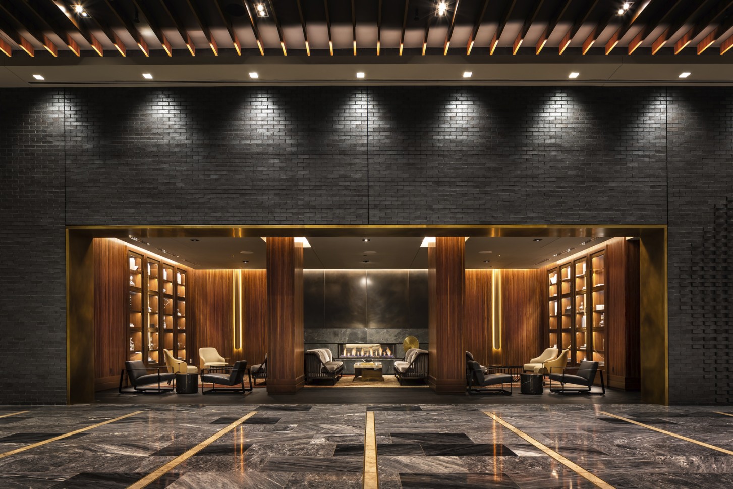 Hospitality lobby fit-out